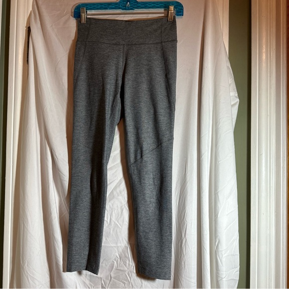 Outdoor Voices Pants - Outdoor Voices Leggings Womens S Gray Stretch Activewear Yoga Stash Pocket
